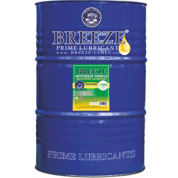 Antifreeze / Cooland BREEZE Concentrated  -78C Green 209LT ANTIFREEZE / COOLANT