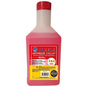 Αντιψυκτικό Ψυγείου Νερού BREEZE -15C, 1lt (Κόκκινο) Αντιψυκτικά / Αντιθερμικά