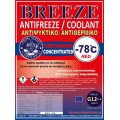 Antifreeze / Cooland BREEZE Concentrated  -78C Red, 4LT ANTIFREEZE / COOLANT