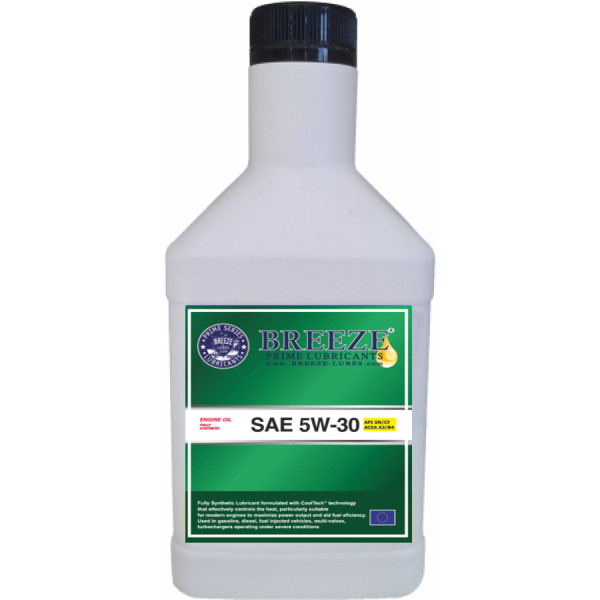 BREEZE Synthetic Engine Oil SAE 5W-30, 1lt  Passenger Cars 