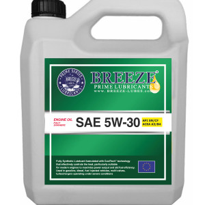 BREEZE Synthetic Engine Oil SAE 5W-30, 4lt  Passenger Cars 