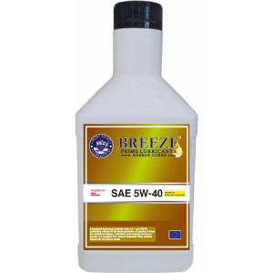 BREEZE Synthetic Engine Oil SAE 5W-40, 1lt  Passenger Cars 