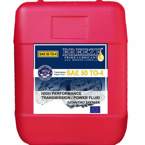 BREEZE Transmission / Power Fluid SAE 50 TO-4 , 20lt Lubricants for Heavy Duty Vehicles