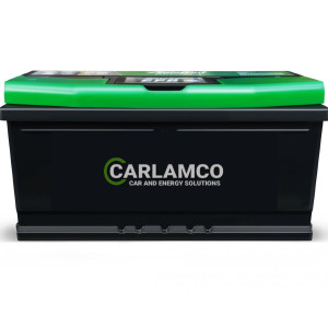 CARLAMCO EFB Start-Stop Battery 100AH, Right + Passenger Car Batteries