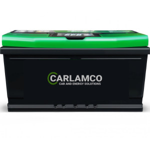 CARLAMCO EFB Battery Start-Stop 105AH, Right + Passenger Car Batteries