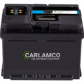 CARLAMCO Car Battery 62AH Right + Passenger Car Batteries
