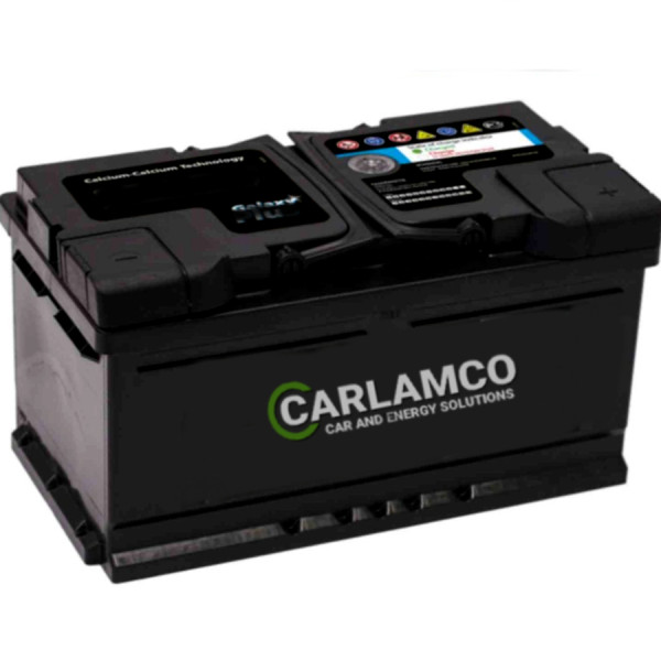 CARLAMCO Car Battery 100AH 810EN Right + Passenger Car Batteries
