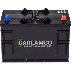 CARLAMCO Battery 125AH Right + Heavy Duty Truck Batteries
