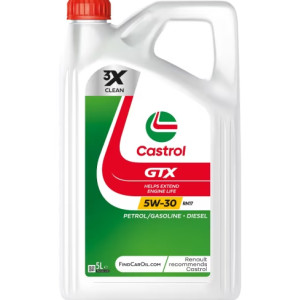 Λιπαντικό Castrol GTX 5W-30 RN17 - 5L CASTROL