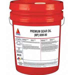 CITGO Premium Gear Oil SAE 80W90, 18.9Lt (5gal- Pail) CITGO