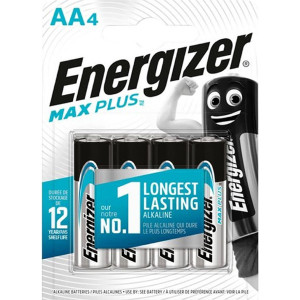 ENERGIZER® MAX PLUS Αλκαλικές Μπαταρίες AA 1.5V, 4τμχ Μπαταρίες Μικροσυσκευών /Οικιακής Χρήσης