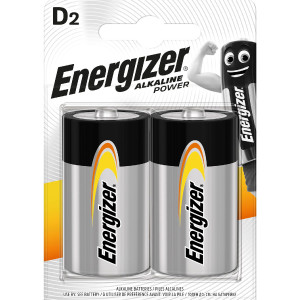 ENERGIZER® MAX Alkaline Batteries D 1.5V, 2pcs  Disposable Βatteries