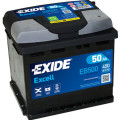 EXIDE Battery Excell EB500 50AH 450EN, Right - Closed Type Passenger Car Batteries