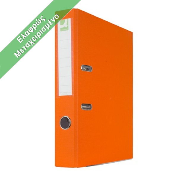 Q-CONNECT Office Binder 4-32 for A4 Sheet, Orange Office Supplies
