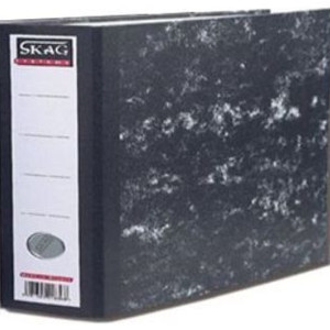 SKAG Systems Office Binder 8-22 for A5 Sheet, Black Cloud Office Supplies