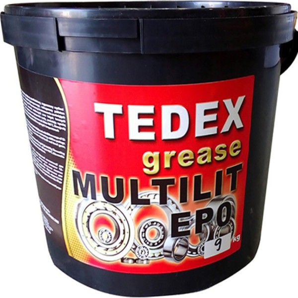 TEDEX Grease EP-0 MULTILIP 9kg TEDEX