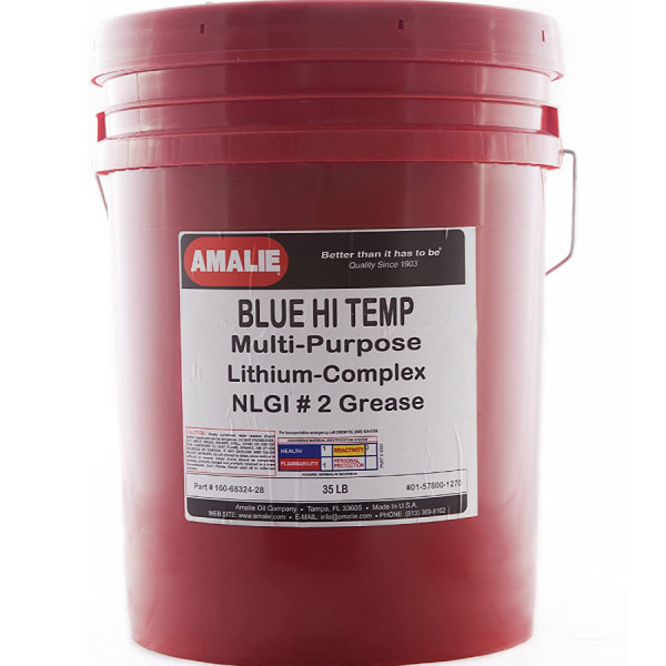 Amalie Blue Hi-Temp Grease MP #2 - 35lb AMALIE