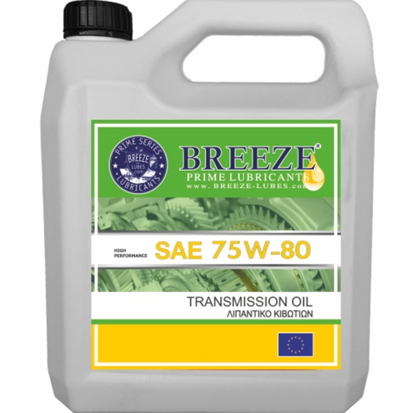 BREEZE Gearbox Oil SAE 75W-80, 4lt Gear Oil