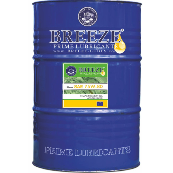 BREEZE Gearbox Oil SAE 75W-80, 209lt Gear Oil