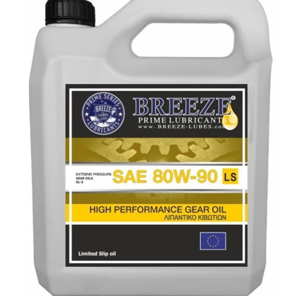 BREEZE Gearbox Oil SAE 80W-90 LS, 4lt Gear Oil
