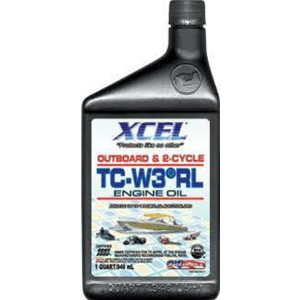 Xcel Outboard & 2-Cycle Oil TC-W3® RL , 946ml ΧCEL Lubricants