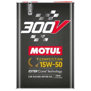 MOTUL Engine Oil 300V Competition 15W-50, 5lt