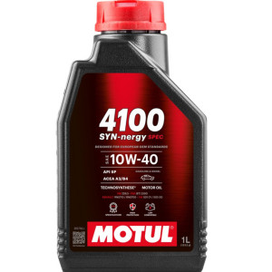 MOTUL Engine Oil 4100 SYN-NERGY SPEC 10W-40 A3/B4 , 1lt MOTUL