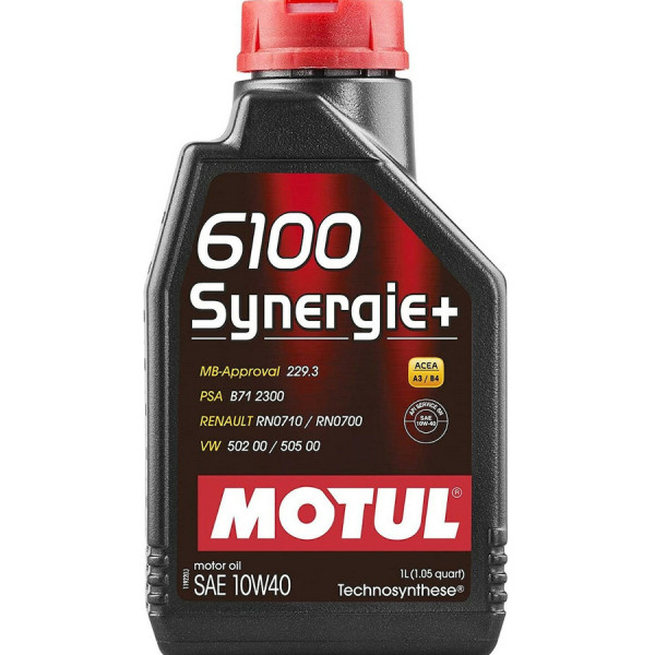 MOTUL Engine Oil 6100 SYNERGIE+ 10W-40, 1lt MOTUL