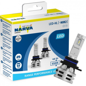 NARVA HIR2 LED Range Perfomance 12/24V - 18044 (2τμχ) Λάμπες LED 