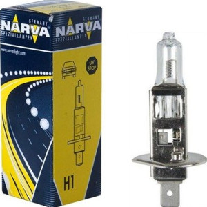 NARVA H1 Halogen Lamp for Head Lights 12V, 55 W - 48320 (1pc) Outdoor Lighting Lamps