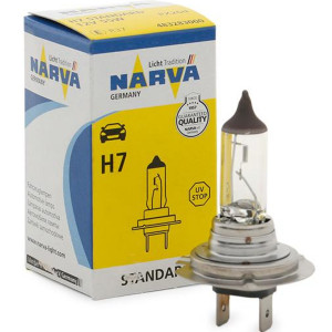 NARVA H7 Halogen Lamp for Head Lights 12V, 55 W - 48328 (1pc) Outdoor Lighting Lamps