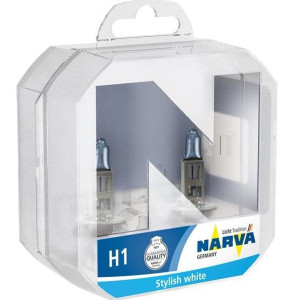 NARVA Range Power Blue+ H1 Halogen Lamp for Head Lights 12V, 55 W - 48630 (2pcs) Outdoor Lighting Lamps