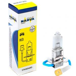NARVA Λάμπα Αλογόνου H3 με καλώδιο για Μεγάλα Φώτα 24V, 70W - 48700 (1τμχ) Λυχνίες Εξωτερικού Φωτισμού