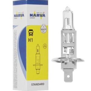 NARVA H1 Halogen Lamp for Head Lights 24V, 70W - 48702 (1pc) Outdoor Lighting Lamps