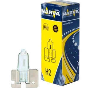 NARVA Λάμπα Αλογόνου H2 (πεταλούδα) για Μεγάλα Φώτα 24V, 70W - 48720 (1τμχ) Λυχνίες Εξωτερικού Φωτισμού