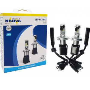 NARVA H4 LED Range Power 12/24V - 18004 (2τμχ) Λάμπες LED 