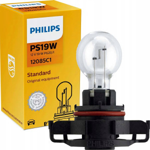 PHILIPS Lamp Rear Fog Light PS19W 12V 19W PG20/1 - 12085C1 (1pc) Outdoor Lighting Lamps