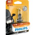 PHILIPS HeadLight Bulb H1 VISION 12V 55W, 12258PRB1 - 1pc Outdoor Lighting Lamps