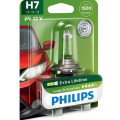 PHILIPS HeadLight Bulb H7 LongLife EcoVision 12V 55W, 12972LLECOC1 - 1pc Outdoor Lighting Lamps