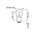 PHILIPS Flash Lamp P21W​ Premium Standard 24V 21W - 13498CP (1pc) Outdoor Lighting Lamps
