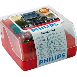 PHILIPS Mini Kit MasterDuty of H7 24V Lamps, 55555SKMDKM Miscellaneous