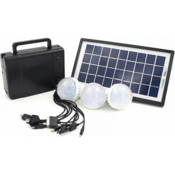 SMART Solar System Κit with 3 Lamps  Photovoltaics