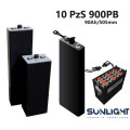 SunLight Photovoltaic Traction Battery PzS TRACTION 2V 900Ah C5, Open Type (10 PzS 900 PB) VRLA & Deep Cycle Batteries 