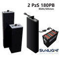 SunLight Photovoltaic Traction Battery PzS TRACTION 2V 180Ah C5, Open Type (2 PzS 180 PB) VRLA & Deep Cycle Batteries 