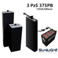 SunLight Photovoltaic Traction Battery PzS TRACTION 2V 375Ah C5, Open Type (3 PzS 375 PB) VRLA & Deep Cycle Batteries 