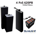 SunLight Photovoltaic Traction Battery PzS TRACTION 2V 620Ah C5, Open Type (4 PzS 620 PB) VRLA & Deep Cycle Batteries 