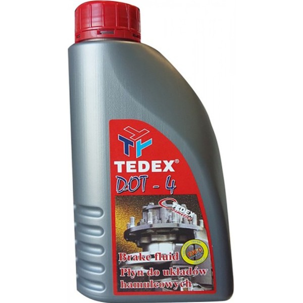 Synthetic Brake Fluid TEDEX DOT-4 600ml TEDEX