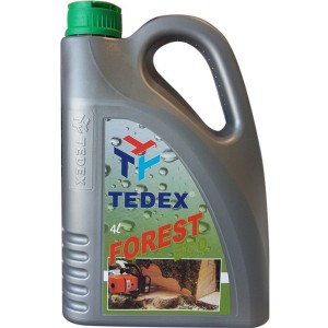  TEDEX FOREST ECO Chain Oil for Chainsaws, 4lt TEDEX