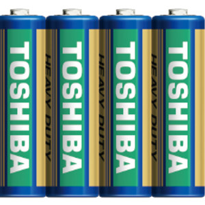 TOSHIBA Economy Line Heavy Duty Carbon Zinc Μπαταρίες AA 1.5V, 4τμχ - R6KG(B) SP-4TGCPK Μπαταρίες Μικροσυσκευών /Οικιακής Χρήσης