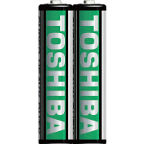 TOSHIBA Super Heavy Duty Alkaline Batteries AA 1.5V, 2pcs (R03UG SP-2TGTE​) Disposable Βatteries